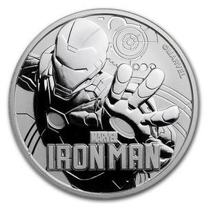 Compare silver prices of 2018 1 oz Tuvalu Iron Man Marvel Series Silver Coin